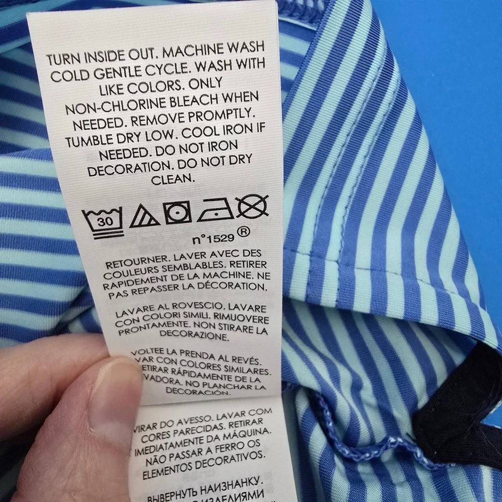 RLX Ralph Lauren Men's XL Striped Golf Polo‎ Shirt, New with Tags MSRP $110
